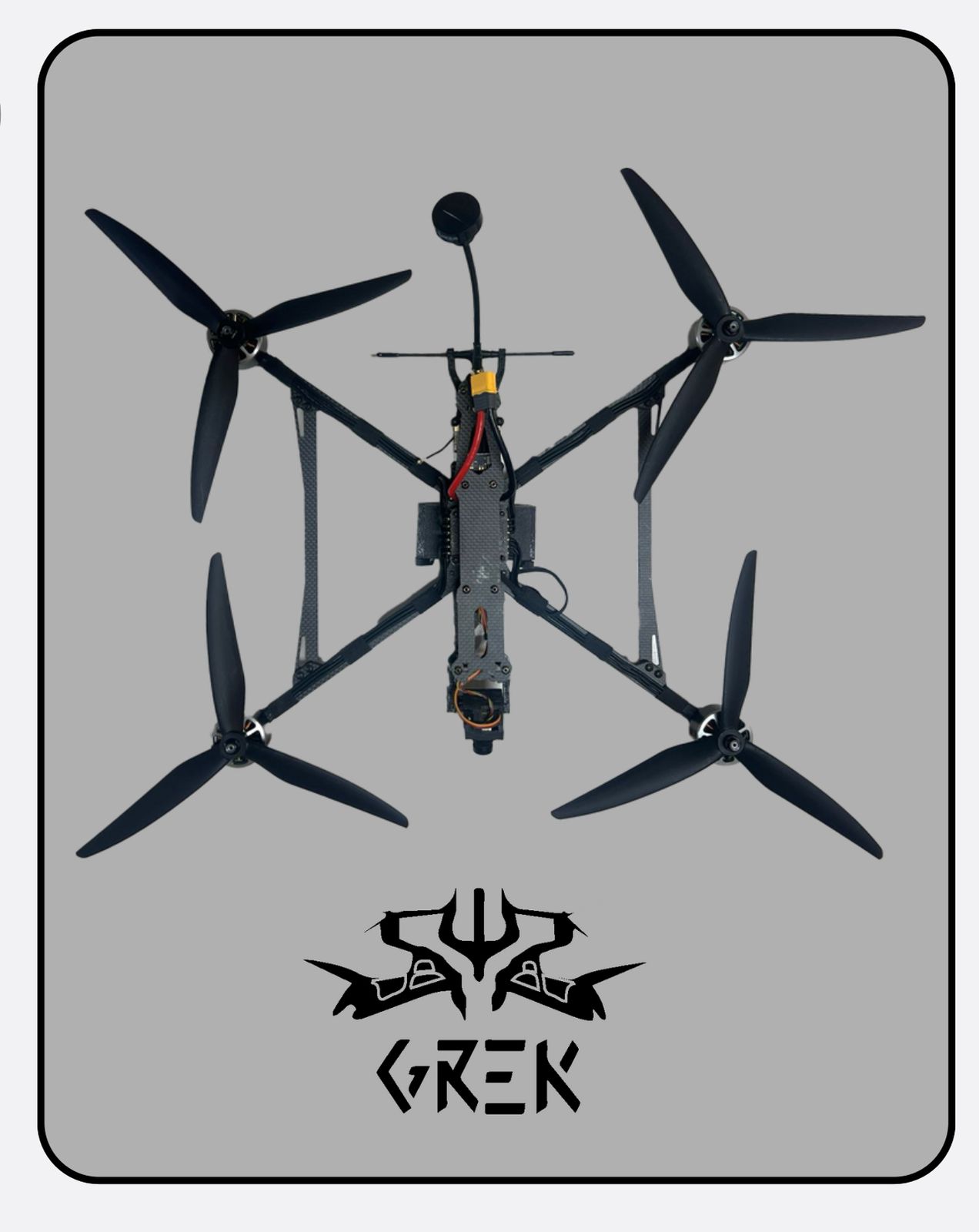 FPV Дрон 10 дюймів GREK ULTRA (BOMBER)